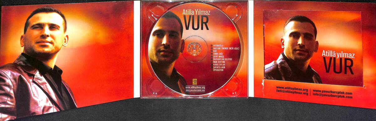 Atilla Yılmaz - Vur CD (İkinci El) CD3963 - 2