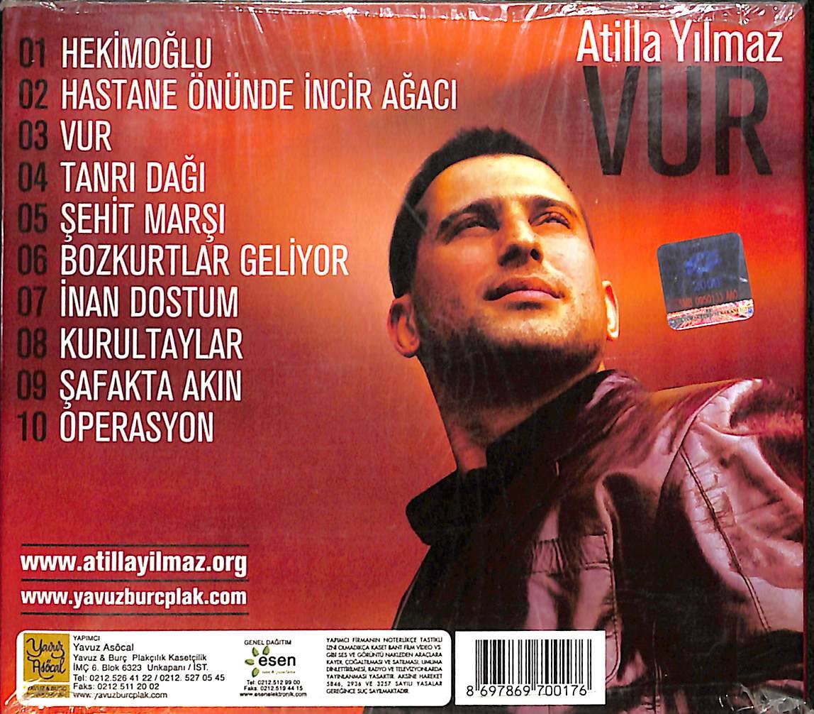 Atilla Yılmaz - Vur CD (Sıfır) CD3939 - 2
