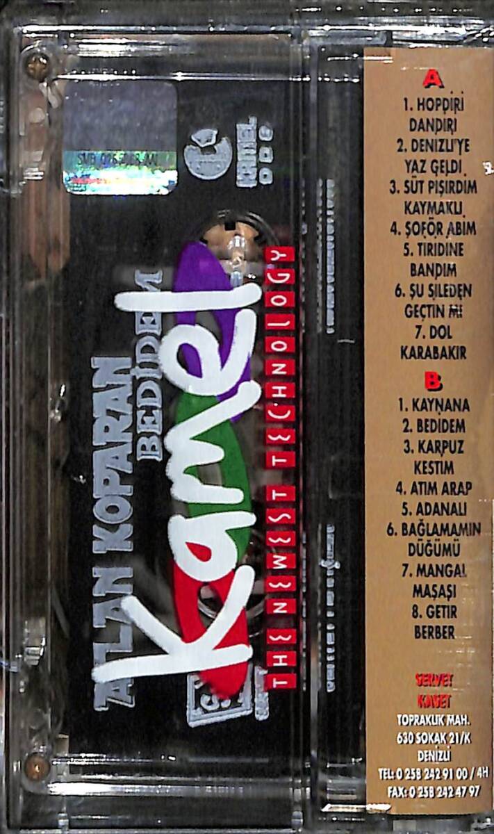 Atlan Koparan - Bedidem Orijinal Kaset (Sıfır) KST30680 - 2