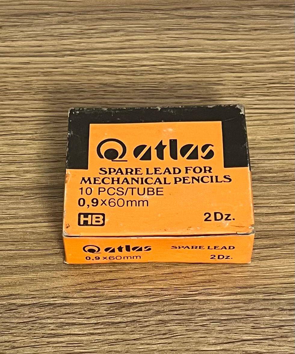 Atlas 0,9 x60mm Kalem Ucu.Tam Dolu Kutu AOB4892 - 5