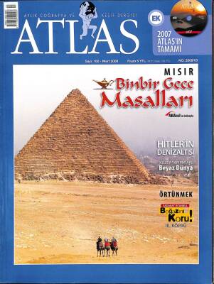 ATLAS AYLIK COĞRAFYA VE KEŞİF DERGİSİ SAYI180 MART 2008 KTP3122 - 1