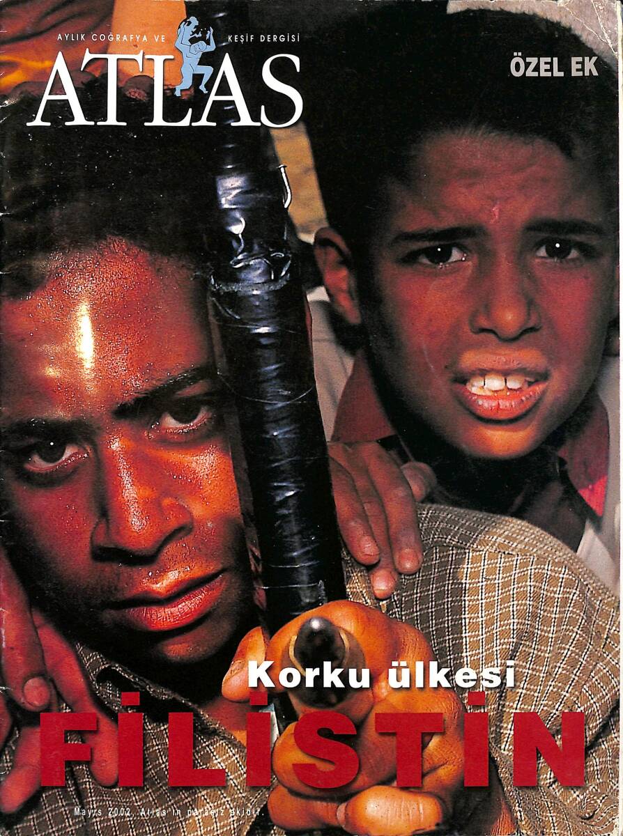 Atlas Dergisi Mayıs 2002 - Korku Ülkesi Filistin NDR91916 - 1