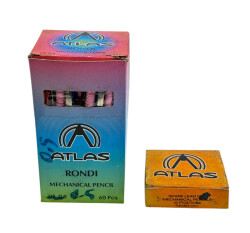 Atlas Marka 0.9 Uçlu Çıt Çıtlı Kalem Ve Ucu Set AOB4715 - Gökçekoleksiyon