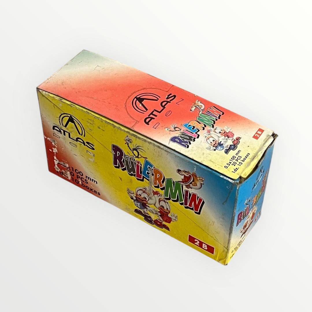 Atlas Mekanik Kalem Ucu ve Cetvel Tam Dolu Paket AOB4827 - 1