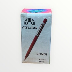 Atlas Rondi 0.5 Uçlu Çıt Çıtlı Kalem Ve Ucu Set.Tam Dolu Kutular AOB4715 - 2