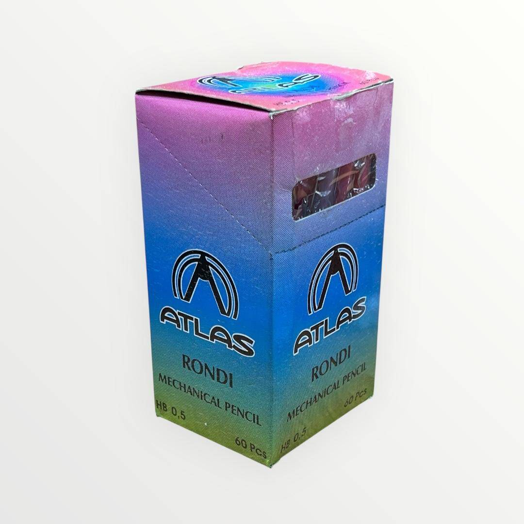 Atlas Rondi 0.5 Uçlu Çıt Çıtlı Kalem Ve Ucu Set.Tam Dolu Kutular AOB4715 - 3