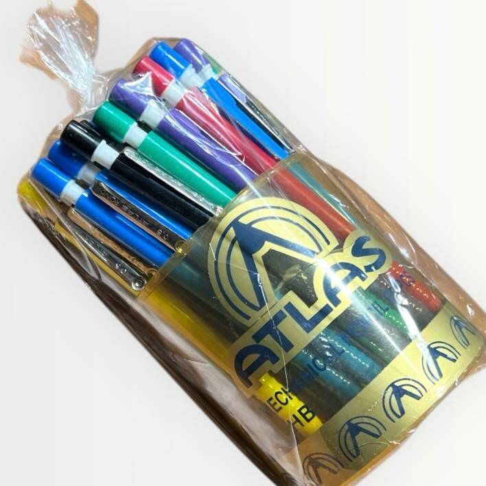 Atlas Rondi 0.5 Uçlu Çıt Çıtlı Kalem Ve Ucu Set.Tam Dolu Kutular AOB4941 - 2