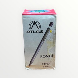 Atlas Rondi 0.7 Uçlu Çıt Çıtlı Kalem Ve Ucu Set.Tam Dolu Kutular AOB4940 - 2