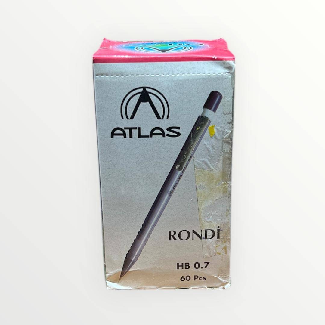 Atlas Rondi 0.7 Uçlu Çıt Çıtlı Kalem Ve Ucu Set.Tam Dolu Kutular AOB4940 - 2