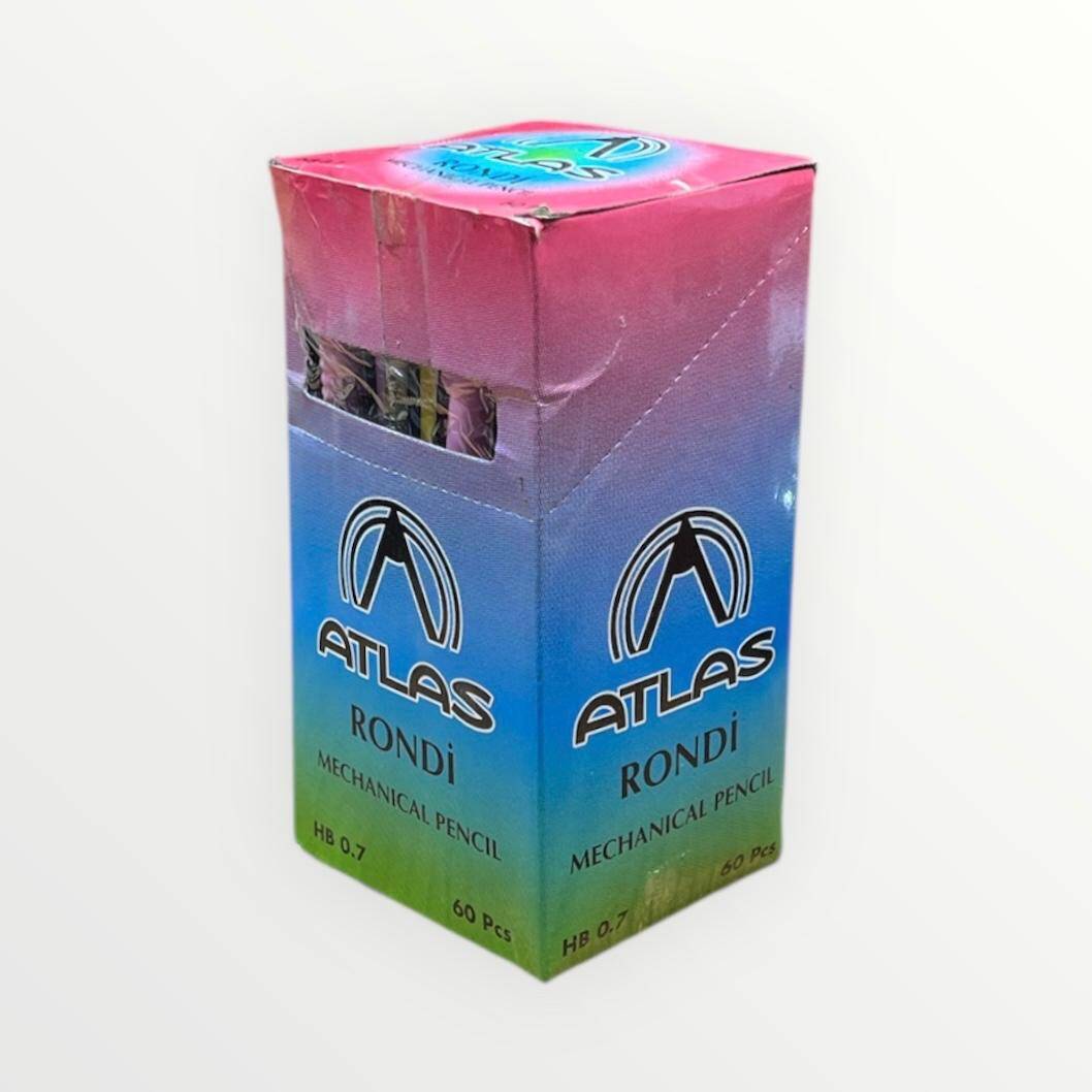 Atlas Rondi 0.7 Uçlu Çıt Çıtlı Kalem Ve Ucu Set.Tam Dolu Kutular AOB4940 - 4