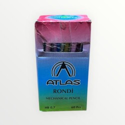 Atlas Rondi 0.7 Uçlu Çıt Çıtlı Kalem Ve Ucu Set.Tam Dolu Kutular AOB4940 - 3