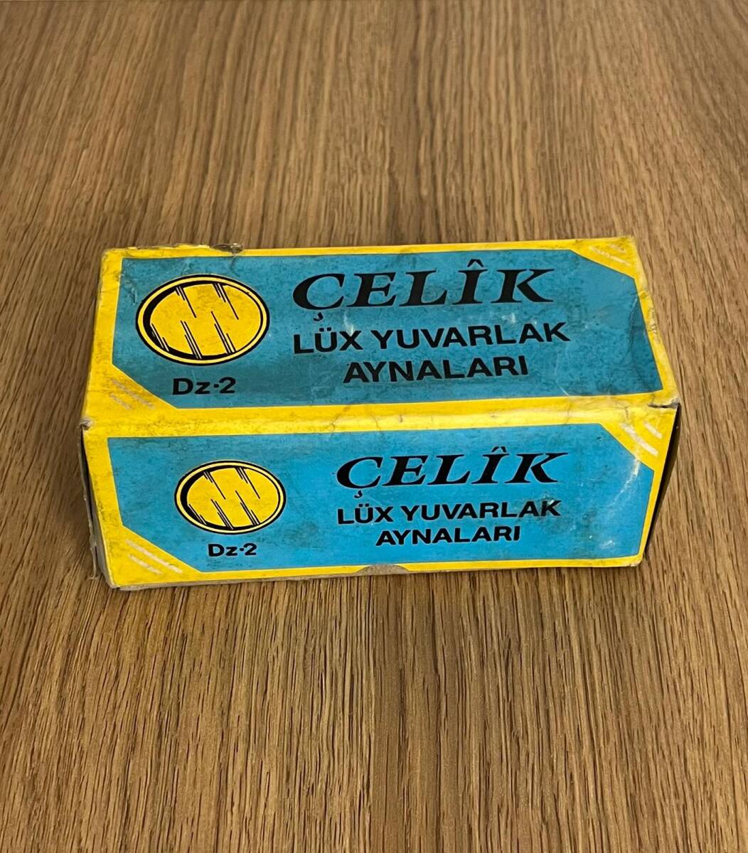 Çelik Lüx Yuvarlak Aynaları Kısmen Dolu Kutu.1990s AOB4813 - 6