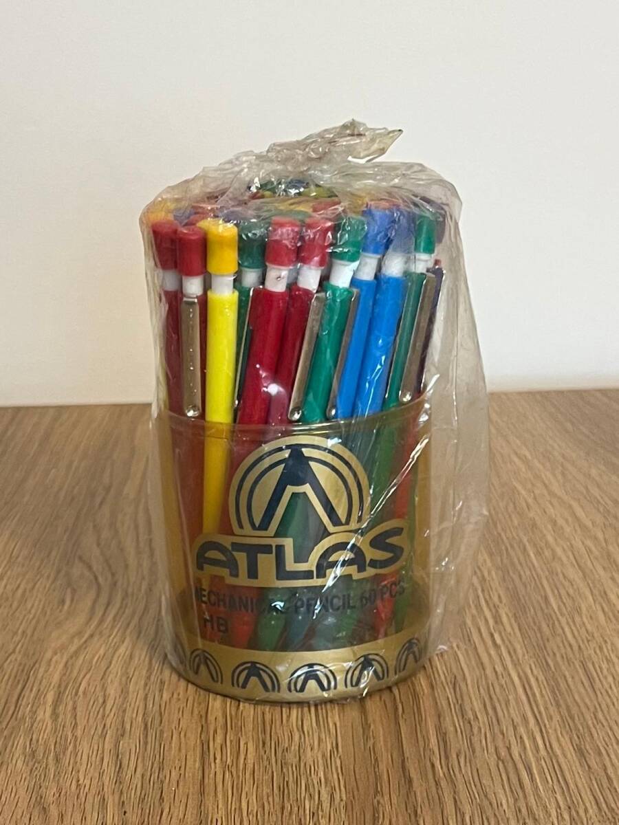 Atlas Rondi Kalem .Tam Dolu Kutu 1990s AOB4812 - 4