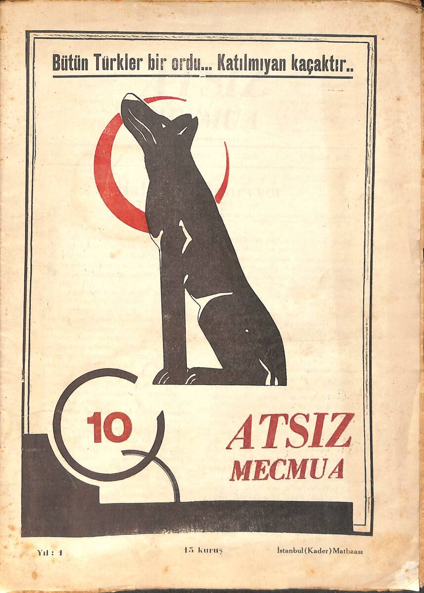 ATSIZ Mecmua Sayı:10, 15 Şubat 1932 - Kayıkçı Kul Mustafa ve Genç Osman NDR93698 - 1