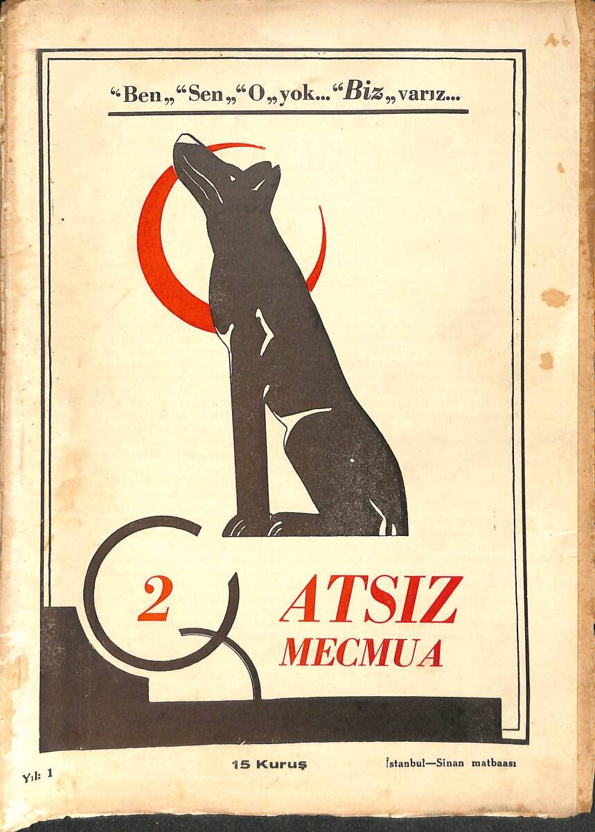 ATSIZ Mecmua Sayı:2, 15 Haziran 1931 - Türk Destanının Tasnifi NDR93612 - 1