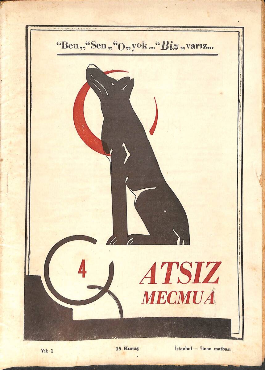ATSIZ Mecmua Sayı:4, 15 Ağustos 1931 - Memleket Bilgisi NDR93693 - 1