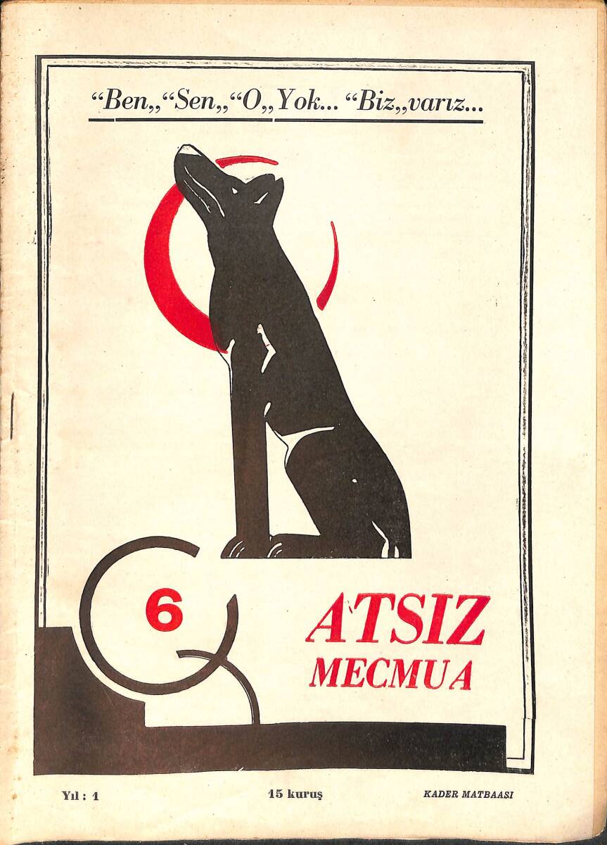 ATSIZ Mecmua Sayı:6, 15 Ekim 1931 - Milli Ahlak, Türkiyedeki Diller NDR93695 - 1