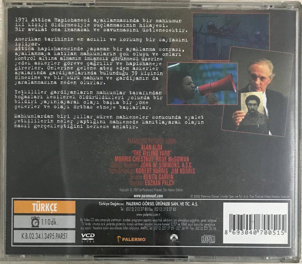 Attica Hapishanesi VCD Film VCD5848 - 2