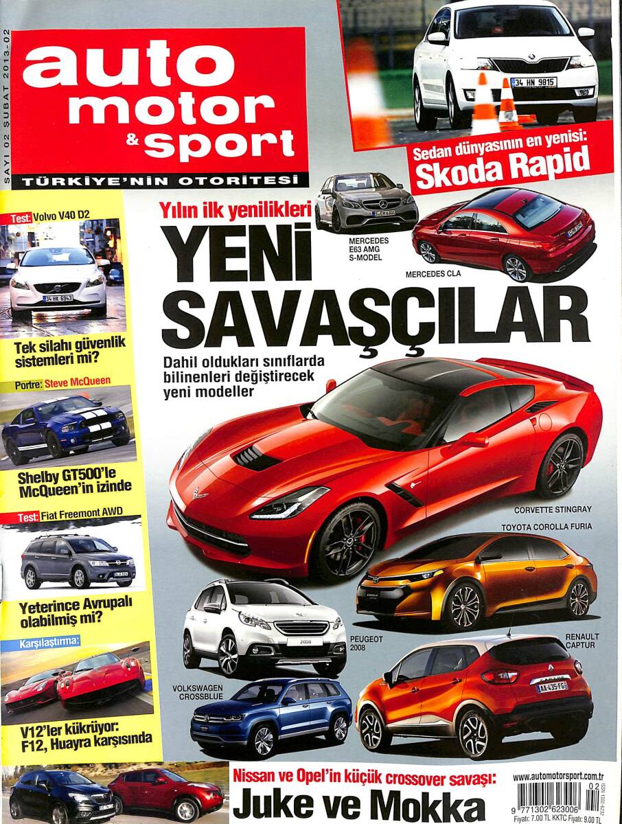Auto Motor Sport Dergisi Sayı : 2 / Şubat 2013 - Shelby GT500'le McQueen'in İzinde NDR102132 - 1
