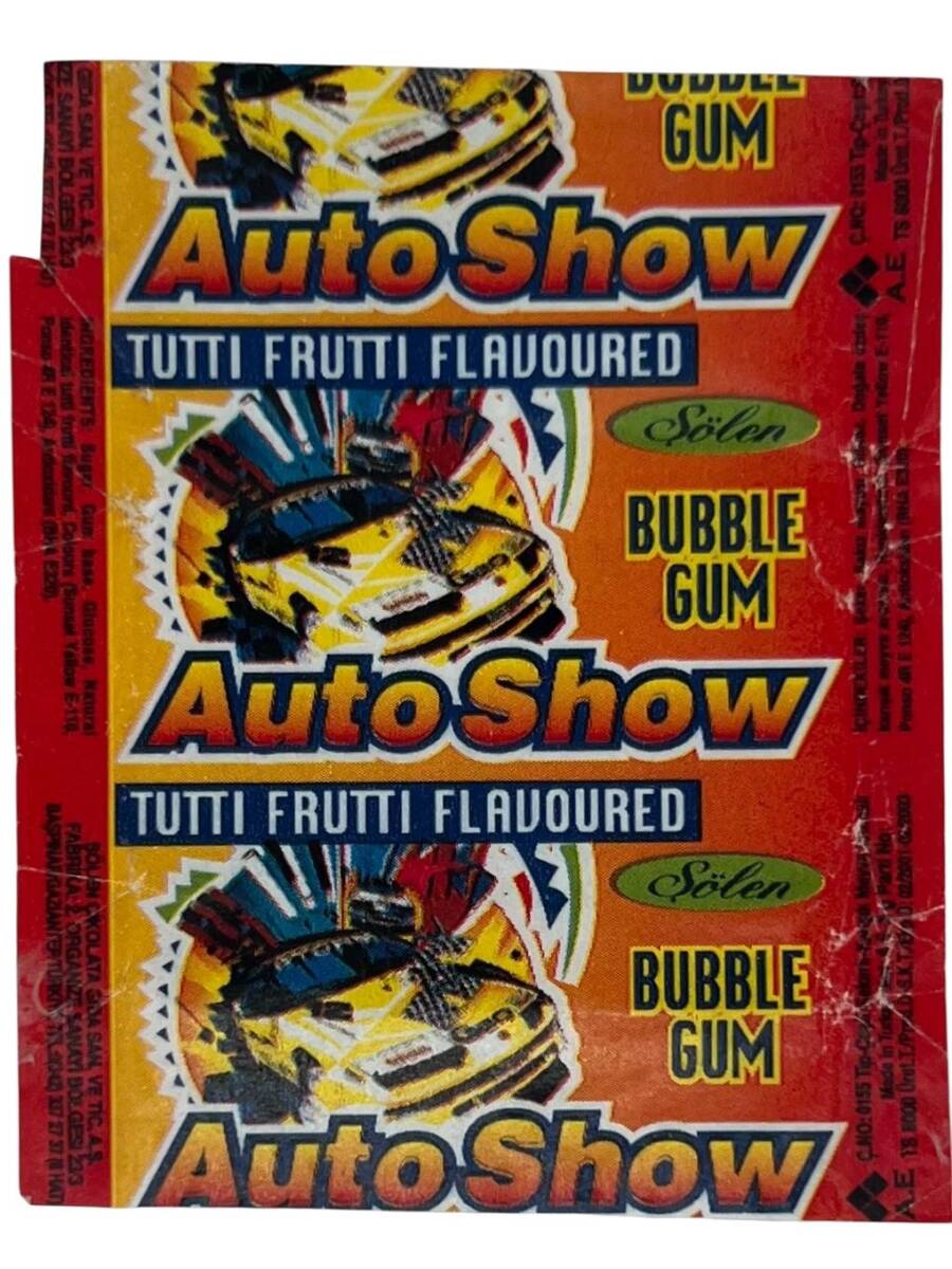 AUTOSHOW - Şölen Sakız Sarma Kağıdı Stickers SKZ1682 - 3