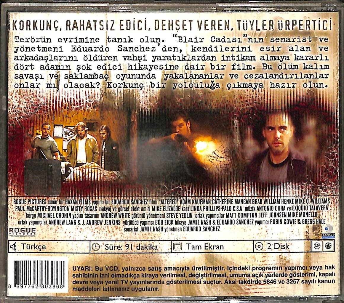 Av - Altered Film (1996) Orjinal VCD Korku Film 'Eduardo Sanchez Filmi' VCD28900 - 2