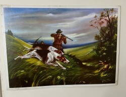 Avcılık Temalı Dev Boy Poster *Gary Old Çizimi* 50x70cm BRKT4 - Gökçekoleksiyon