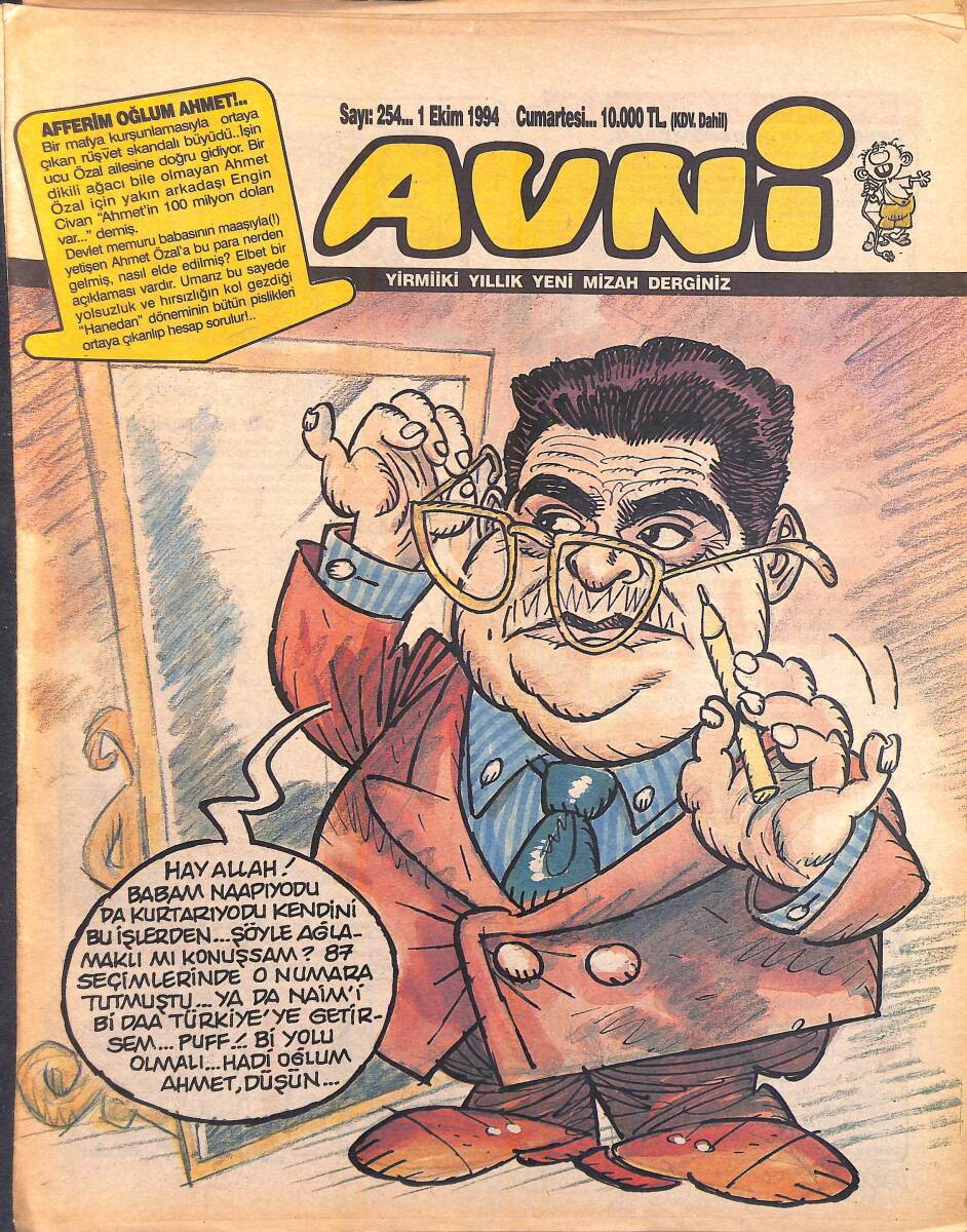 Avni Mizah Dergisi 1 Ekim 1994 Sayı 254 NDR95199 - 1