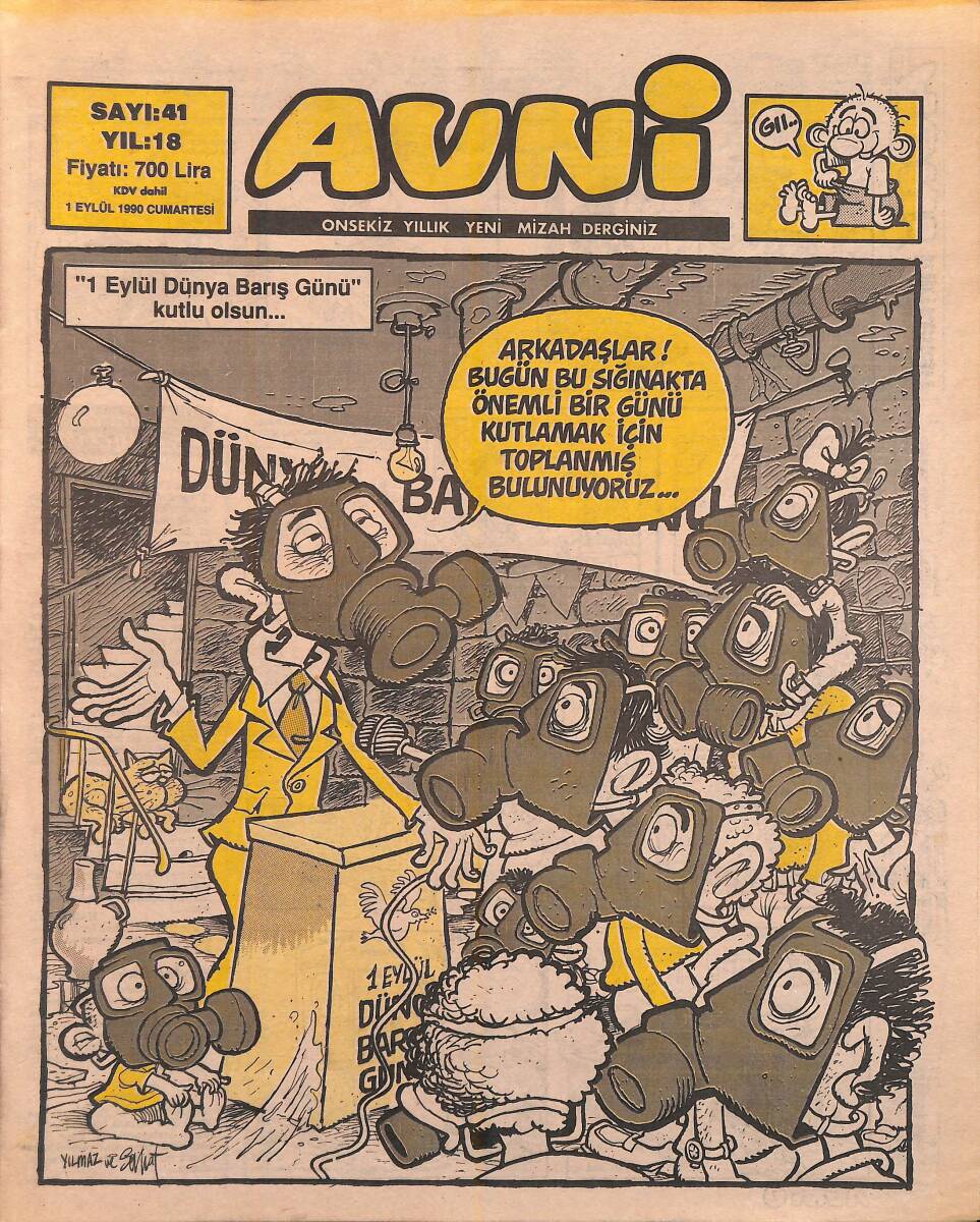 Avni Mizah Dergisi 1 Eylül 1990 Sayı 41 NDR95009 - 1