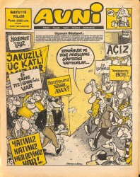 Avni Mizah Dergisi 1 Şubat 1992 Sayı 115 NDR94908 - Gökçekoleksiyon