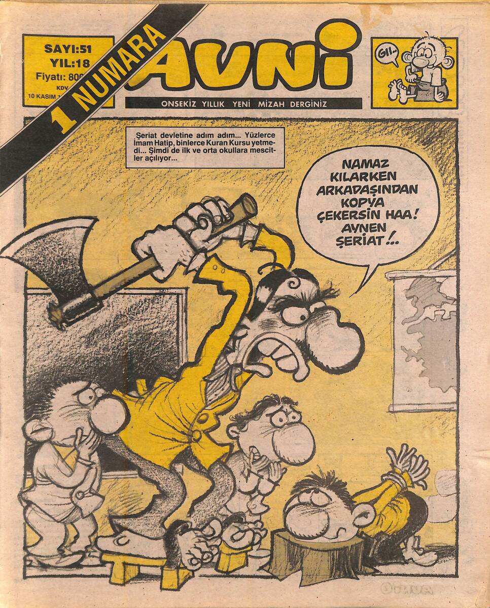 Avni Mizah Dergisi 10 Kasım 1990 Sayı 51 NDR94901 - 1