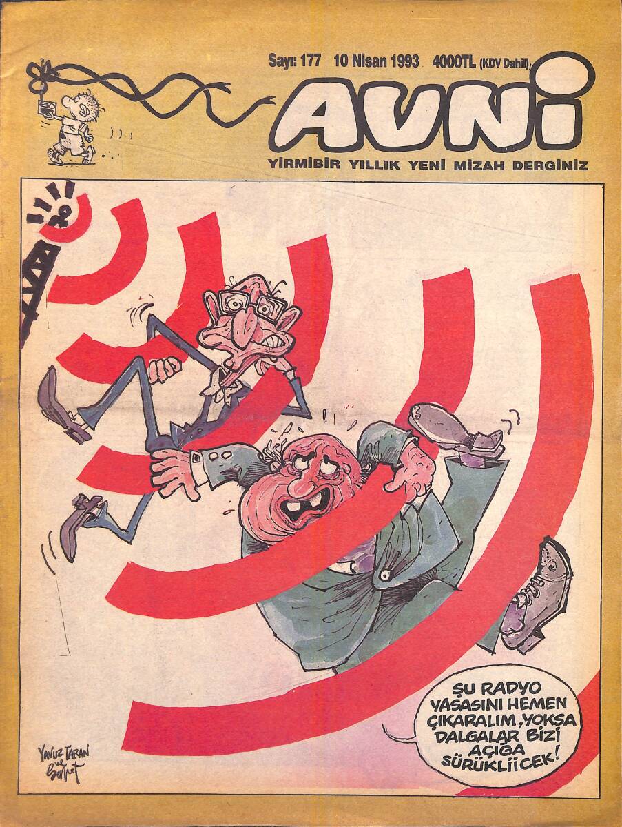 Avni Mizah Dergisi 10 Nisan 1993 Sayı 177 NDR95228 - 1