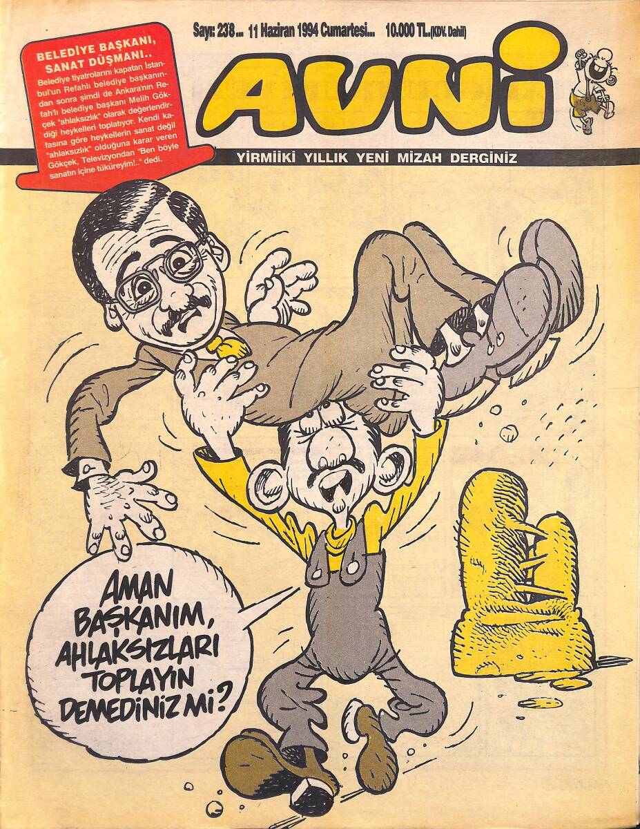 Avni Mizah Dergisi 11 Haziran 1994 Sayı 238 NDR95185 - 1