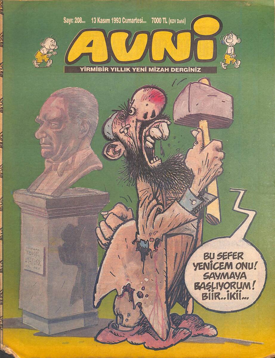 Avni Mizah Dergisi 13 Kasım 1993 Sayı 208 NDR95241 - 1