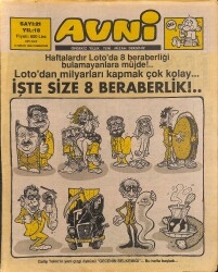 Avni Mizah Dergisi 14 Nisan 1990 Sayı 21 NDR94979 - Gökçekoleksiyon