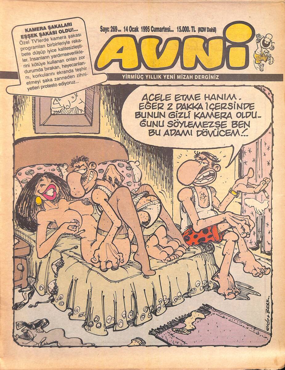 Avni Mizah Dergisi 14 Ocak 1995 Sayı 269 NDR95208 - 1