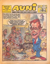 Avni Mizah Dergisi 15 Ağustos 1992 Sayı 143 NDR95050 - Gökçekoleksiyon