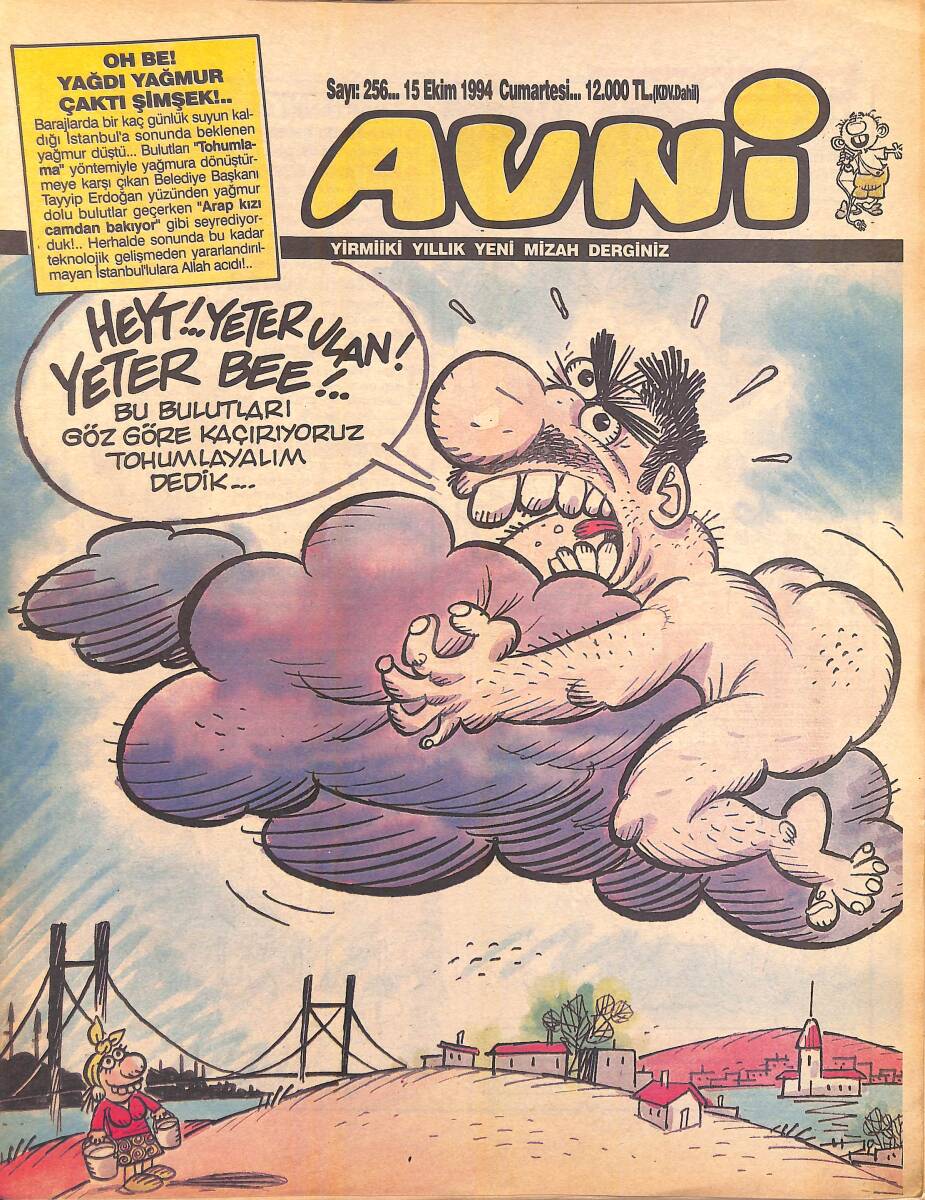 Avni Mizah Dergisi 15 Ekim 1994 Sayı 256 NDR95197 - 1