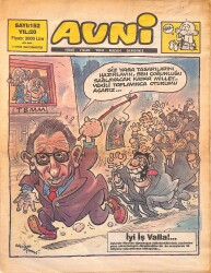Avni Mizah Dergisi 17 Ekim 1992 Sayı 152 NDR95022 - Gökçekoleksiyon