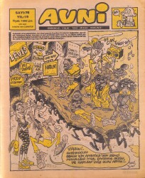 Avni Mizah Dergisi 18 Mayıs 1991 Sayı 78 NDR94985 - Gökçekoleksiyon