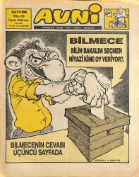 Avni Mizah Dergisi 19 Ekim 1991 Sayı 100 NDR94966 - Gökçekoleksiyon
