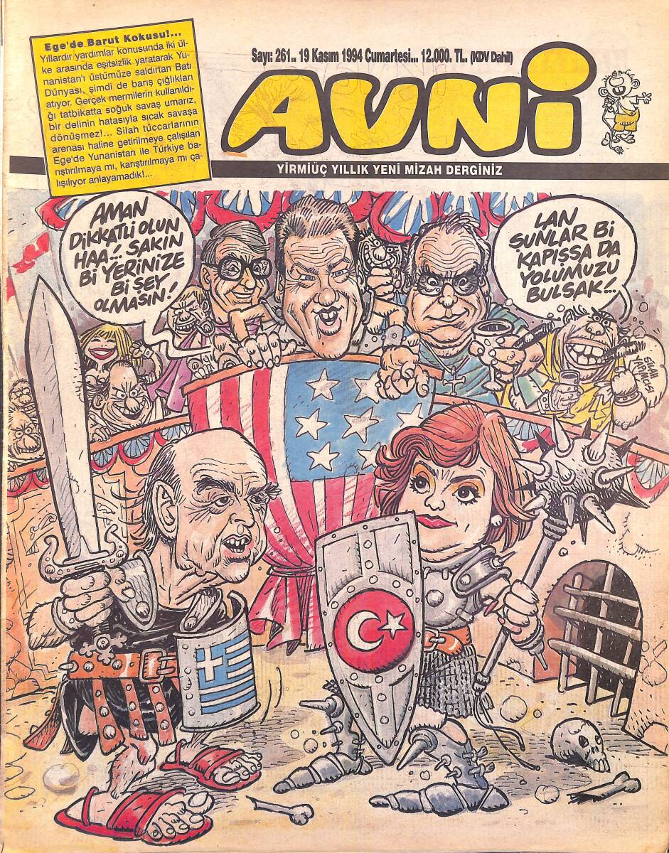 Avni Mizah Dergisi 19 Kasım 1994 Sayı 261 NDR95214 - 1