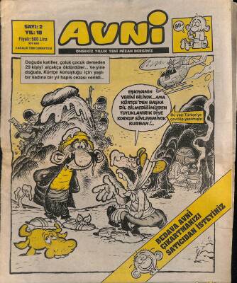 Avni Mizah Dergisi 2 Aralık 1989 Sayı 2 NDR78322 - 1