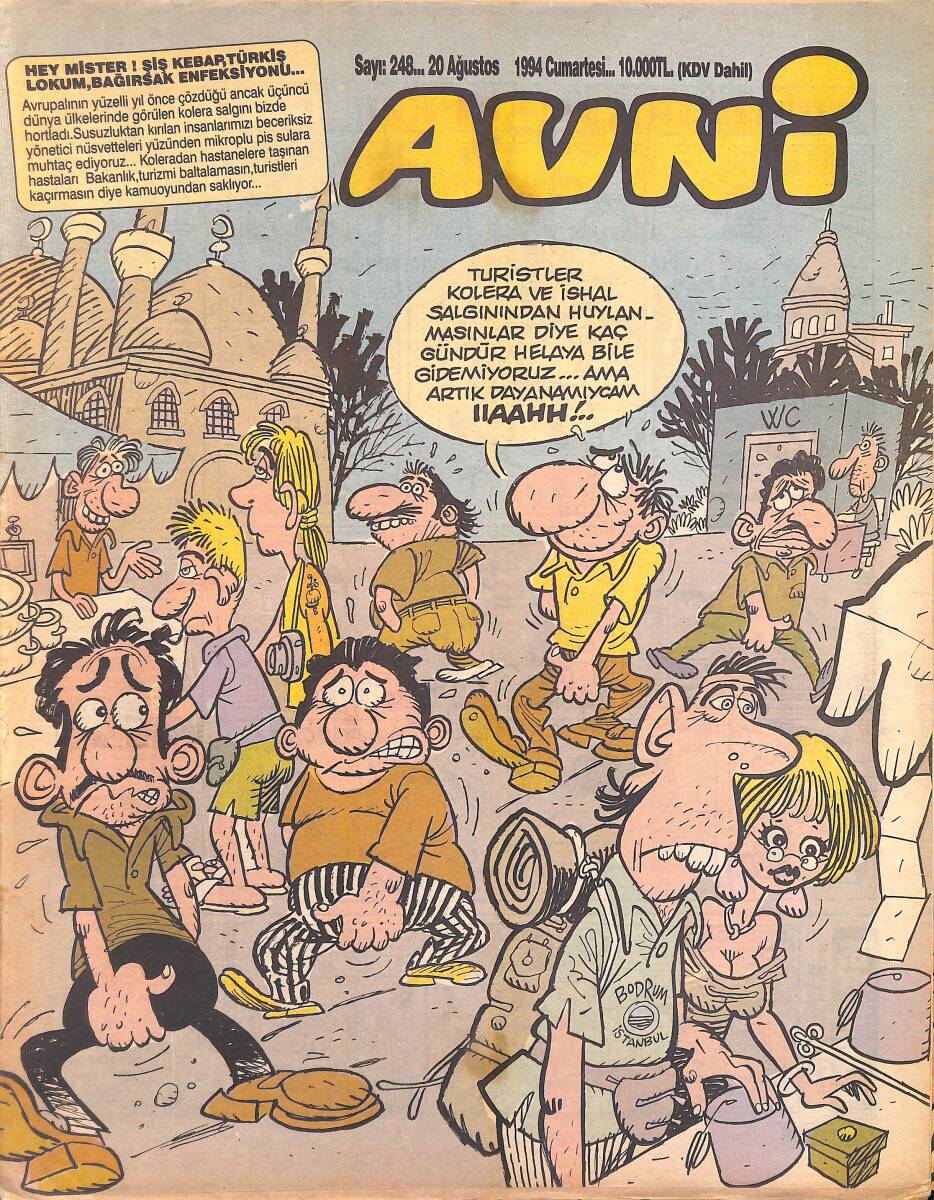Avni Mizah Dergisi 20 Ağustos 1994 Sayı 248 NDR95181 - 1