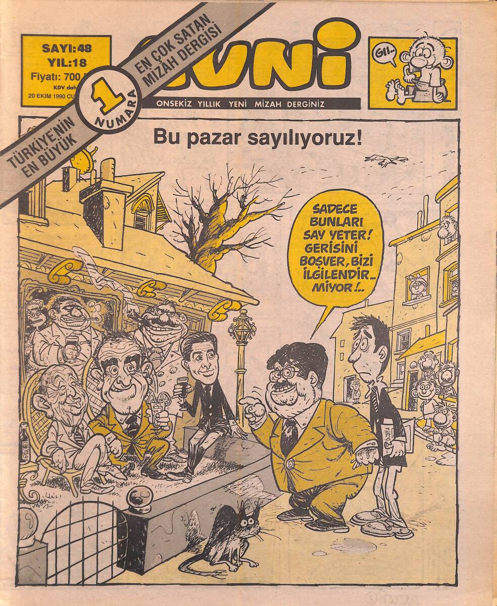 Avni Mizah Dergisi 20 Ekim 1990 Sayı 48 NDR95002 - 1