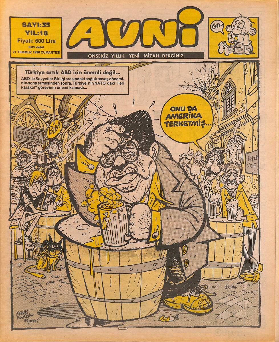 Avni Mizah Dergisi 21 Temmuz 1990 Sayı 35 NDR95031 - 1