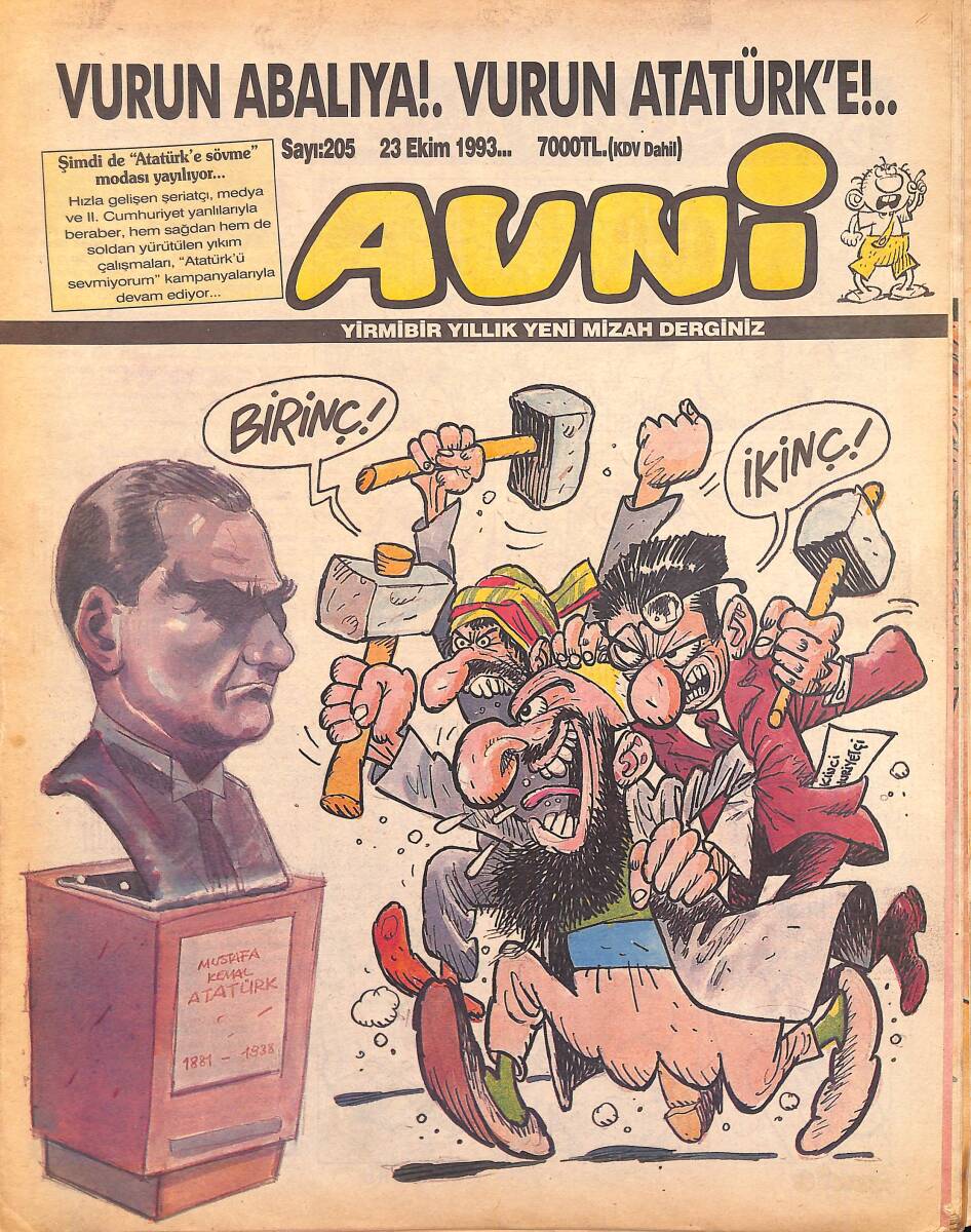 Avni Mizah Dergisi 23 Ekim 1993 Sayı 205 NDR95242 - 1