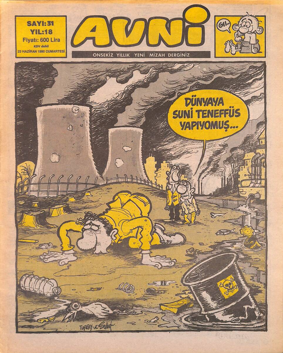 Avni Mizah Dergisi 23 Haziran 1990 Sayı 31 NDR95032 - 1