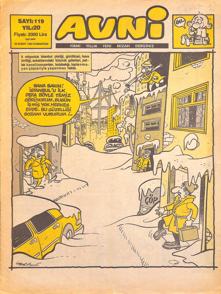 Avni Mizah Dergisi 28 Şubat 1992 Sayı 119 NDR95034 - 1
