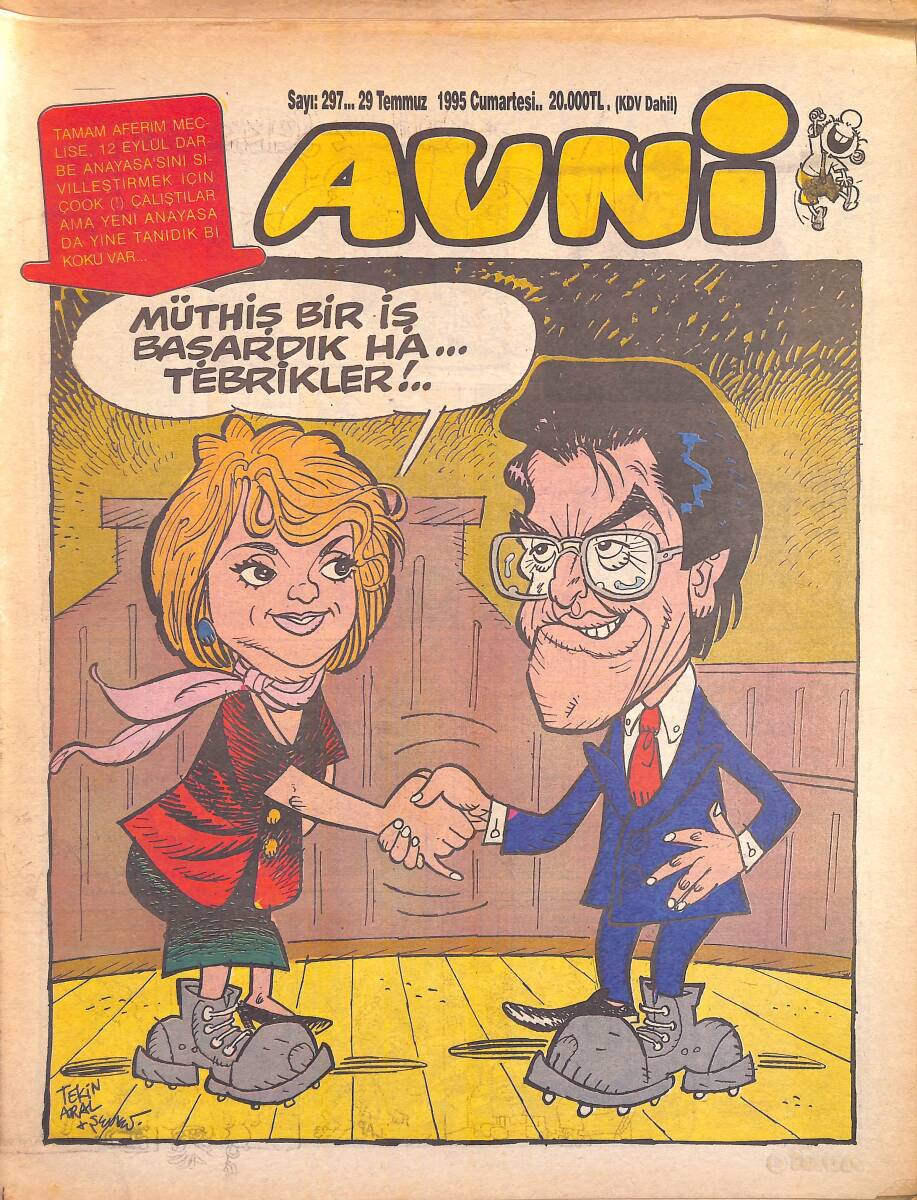 Avni Mizah Dergisi 29 Temmuz 1995 Sayı 297 NDR95202 - 1