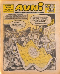 Avni Mizah Dergisi 3 Ağustos 1991 Sayı 89 NDR94918 - Gökçekoleksiyon